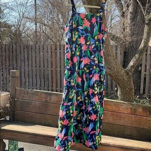 J Crew Tiered midi dress NWOT size 12